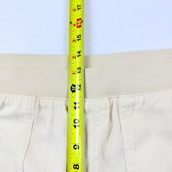 St. Johns Bay Women's Pull-on Wide Leg Easy Fit High Rise Birch Crop Pants 1X NW - Picture 8 of 10